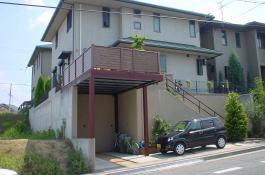 �E�b�h�f�b�L�d�l�̃J�[�|�[�g�u�E�b�h�K���[�W�v �{�H��ʐ^�E�ޗǎs