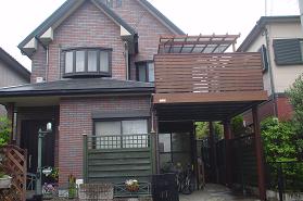 �E�b�h�f�b�L�d�l�̃J�[�|�[�g�u�E�b�h�K���[�W�v �{�H��ʐ^�E�ޗǎs�@�@�@��